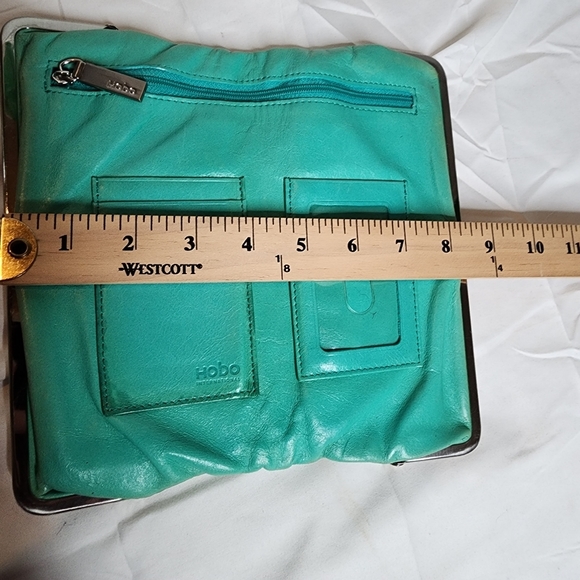 Hobo International Vintage Lauren Double Kiss Lock Clutch /Wallet - Picture 9 of 16